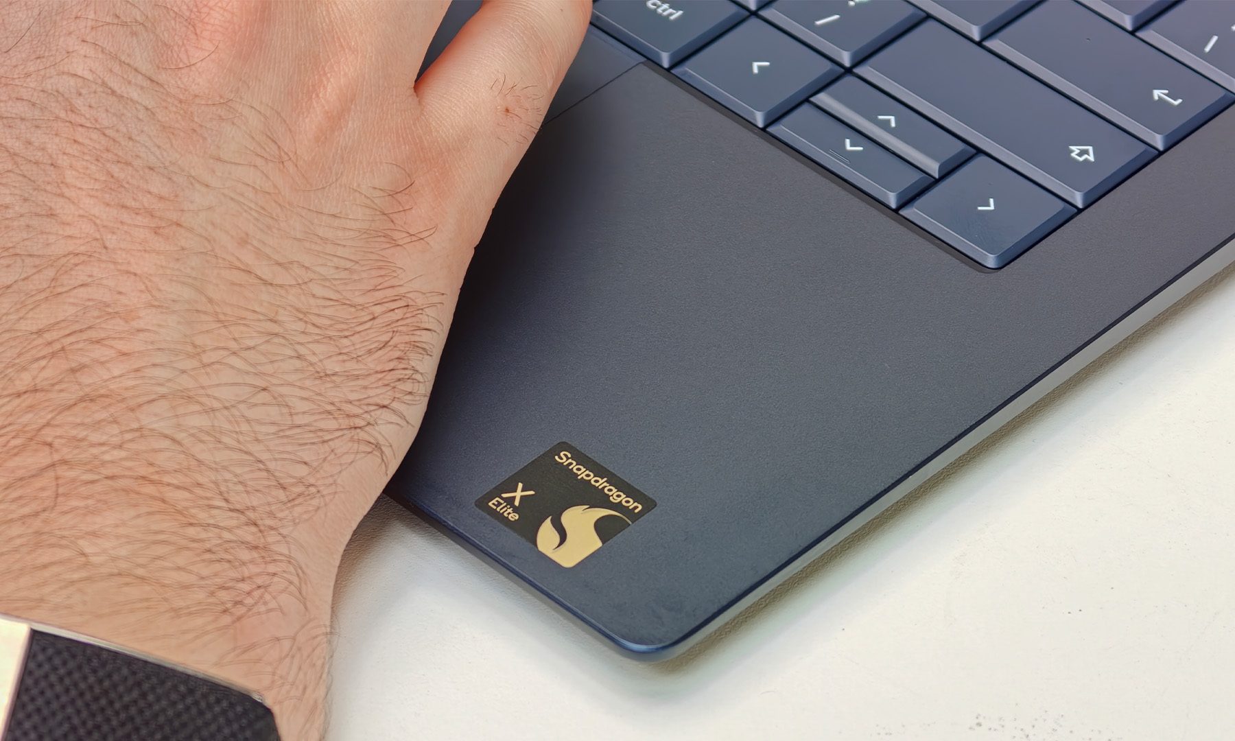 Plenty of power on-board the HP Googlebook thanks to the Snapdragon X processor
