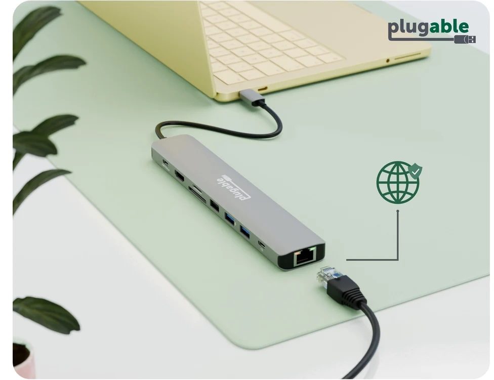 Plugable-USB-C-Hub 9-in-1 Adapter
