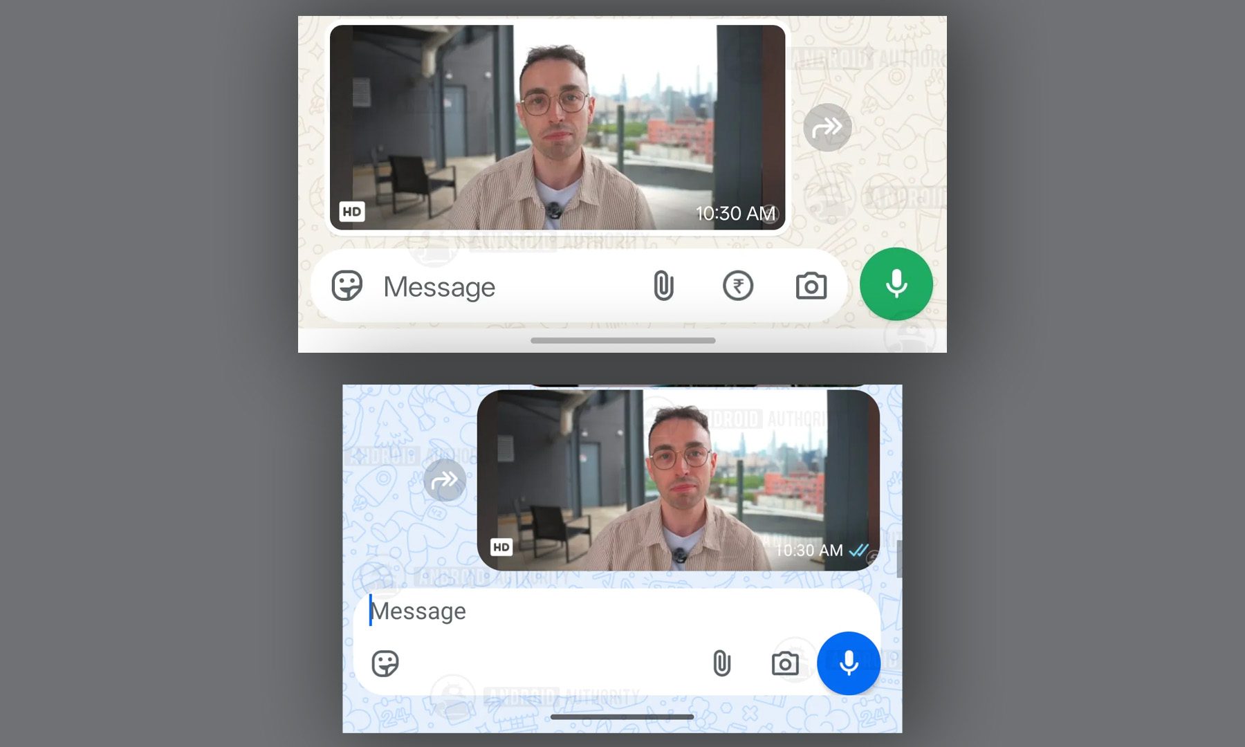 Whatsapp New Compose Box and Leaked Build Screenshots