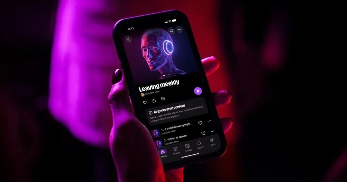 Deezer will save your music feed from the flood of AI-generated songs with a one-tap fix