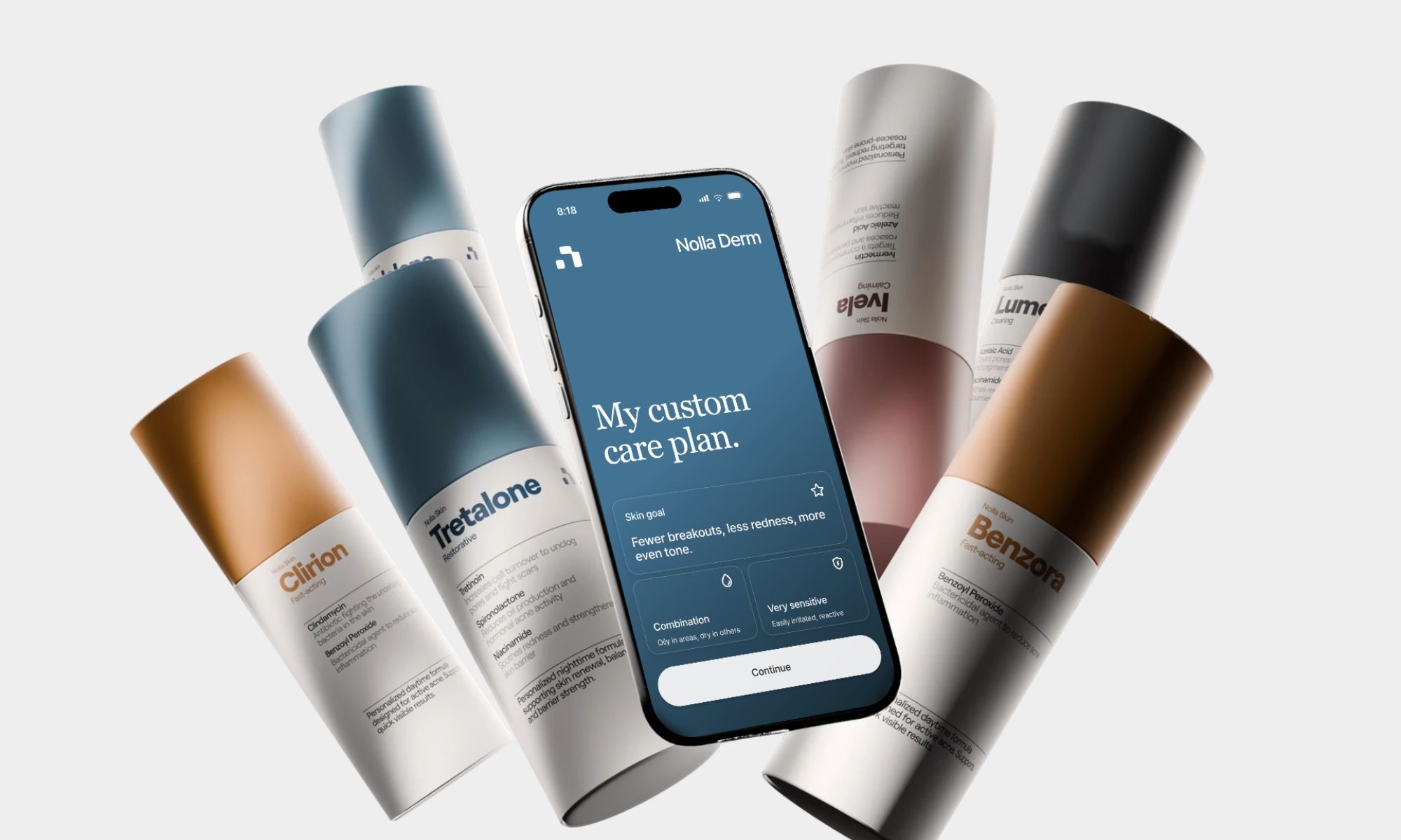 Приложение для врачей Nolla Derm AI.