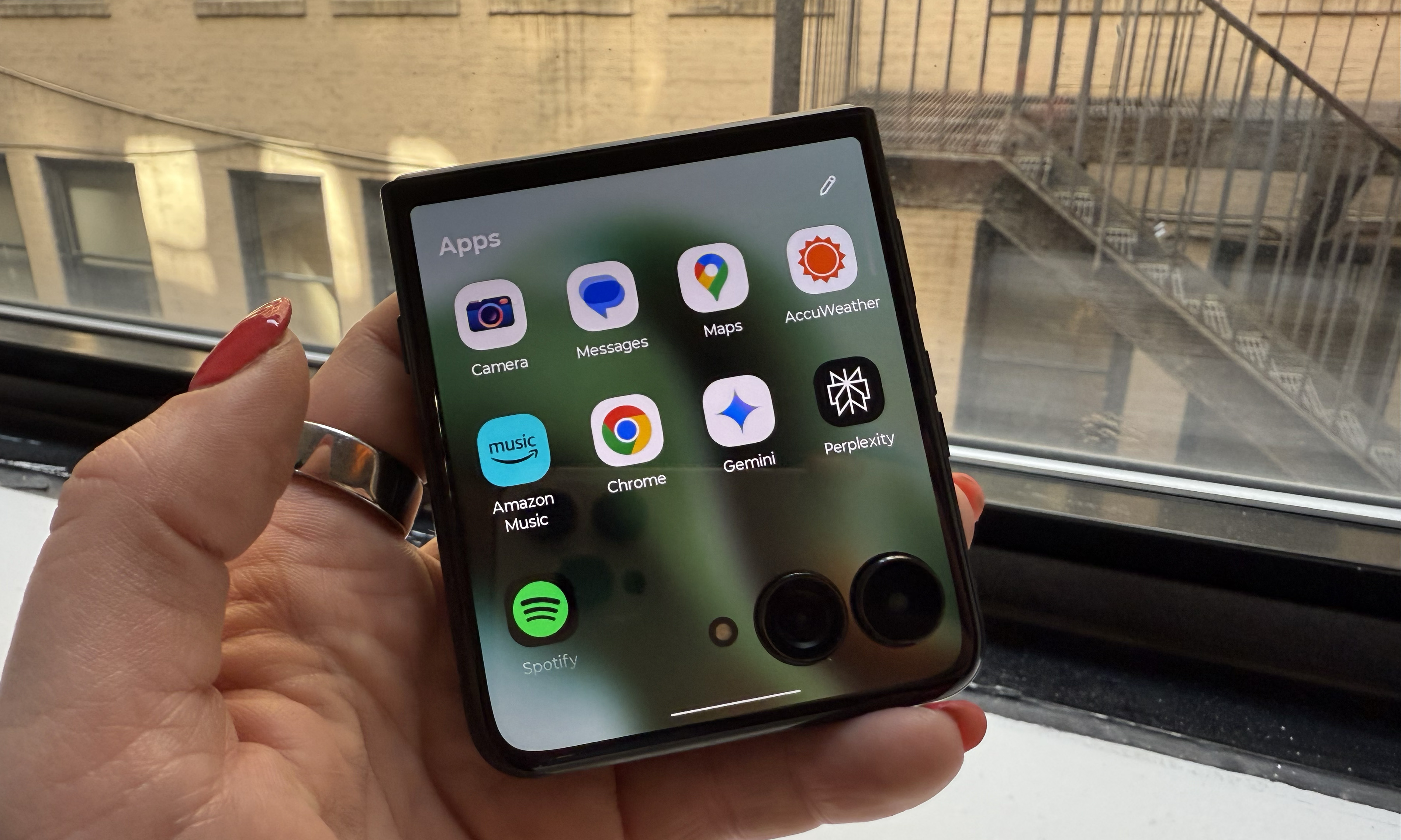 The new Motorola Razr series run Perplexity and CoPilot as part of