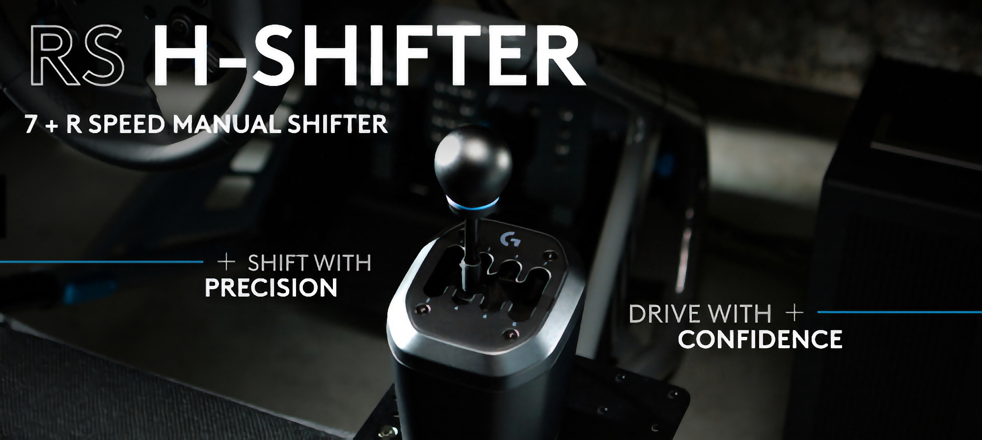 Logitech's new RS H-Shifter might be the best upgrade for your sim