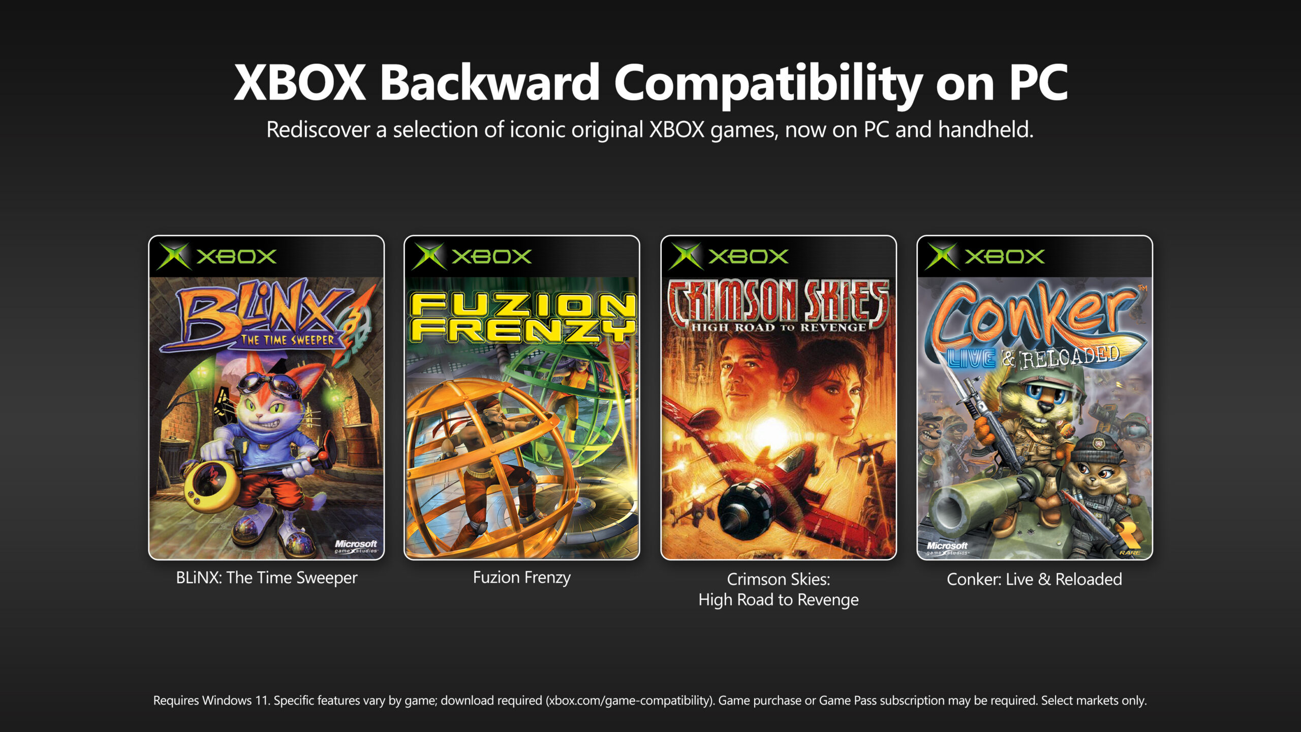 Microsoft is bringing original Xbox games to PC with backward