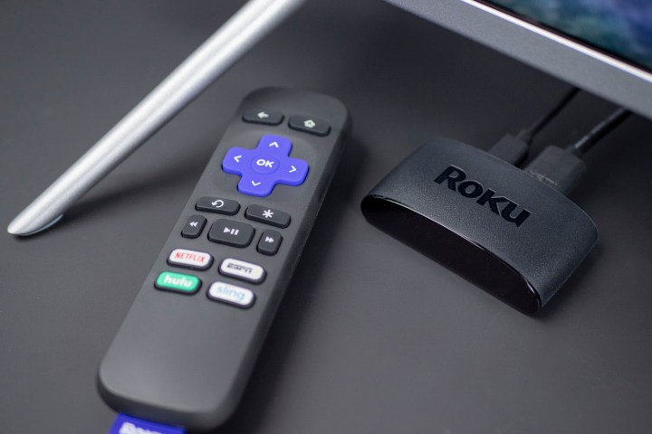 Roku Express 2019 with remote.