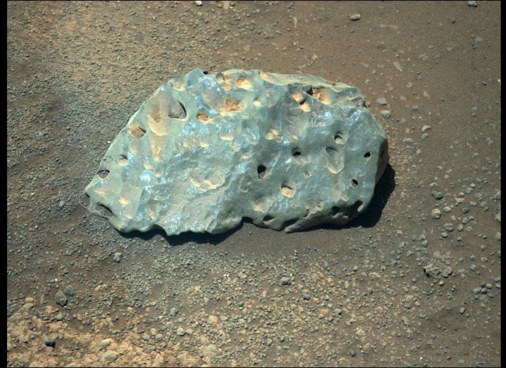 A rock identified by Persverance