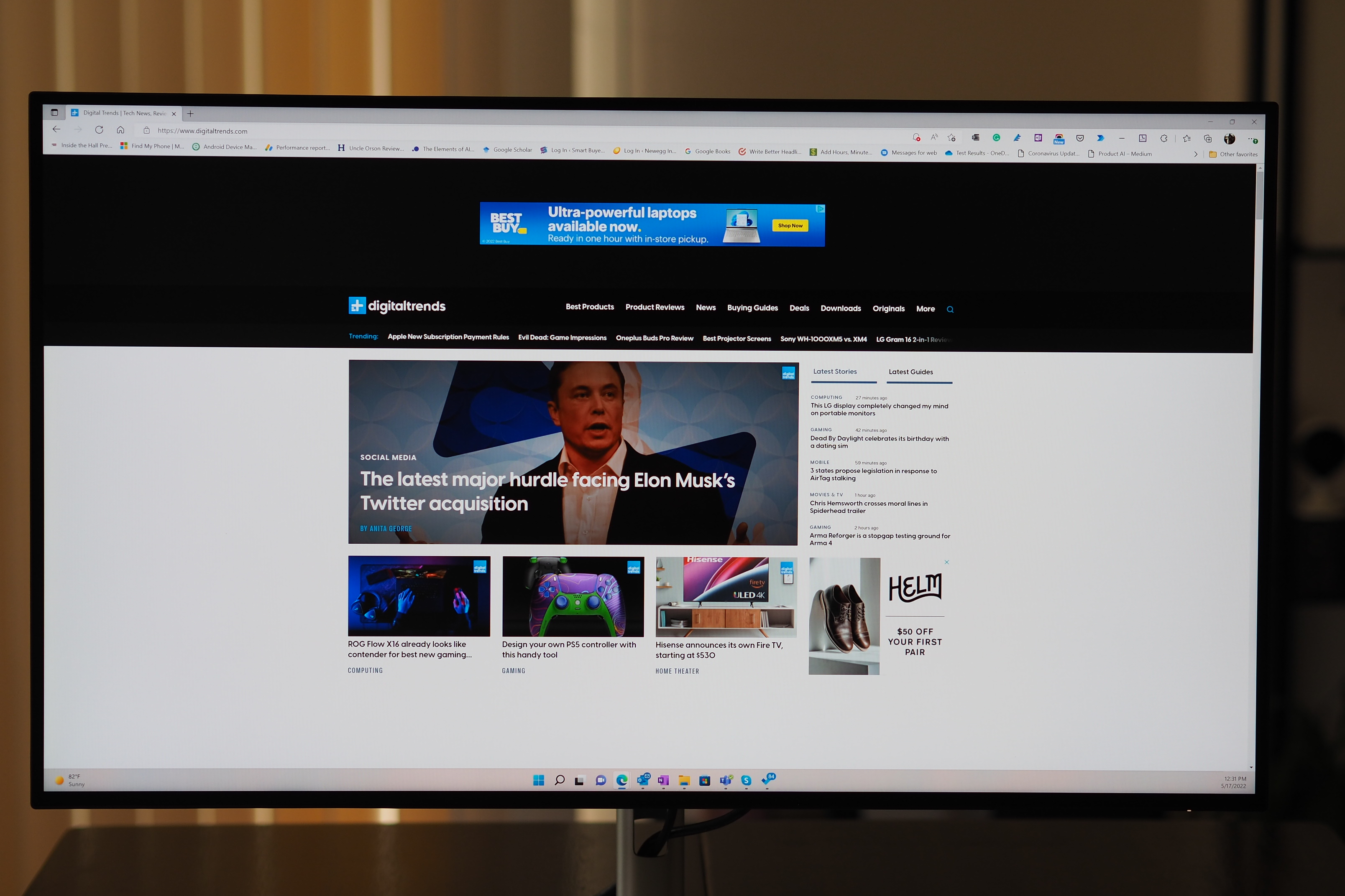 The Dell U3223QE 32-inch 4k monitor is so good, I bought four