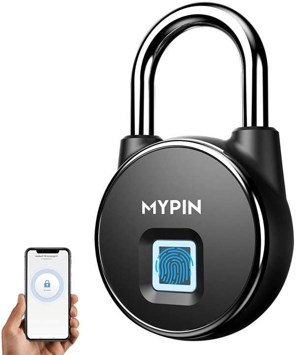 The MYPIN Fingerprint Smart Padlock.