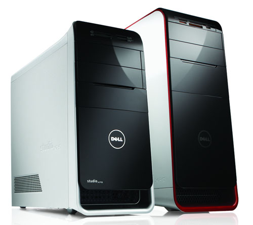 Dell XPS Studio 8000 and 9000 desktop towers