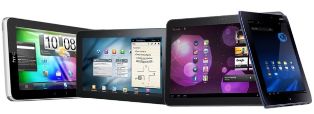 Upcoming Android tablets
