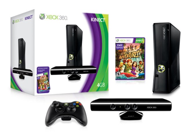 Microsoft Xbox 360 and Kinect bundle