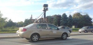 google-street-view-car-on-the-road