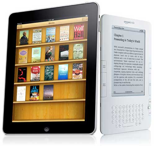 Kindle v iPad