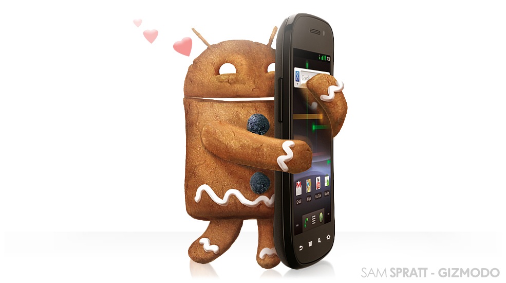 Android 2.3 Gingerbread aparece em vídeo oficial 