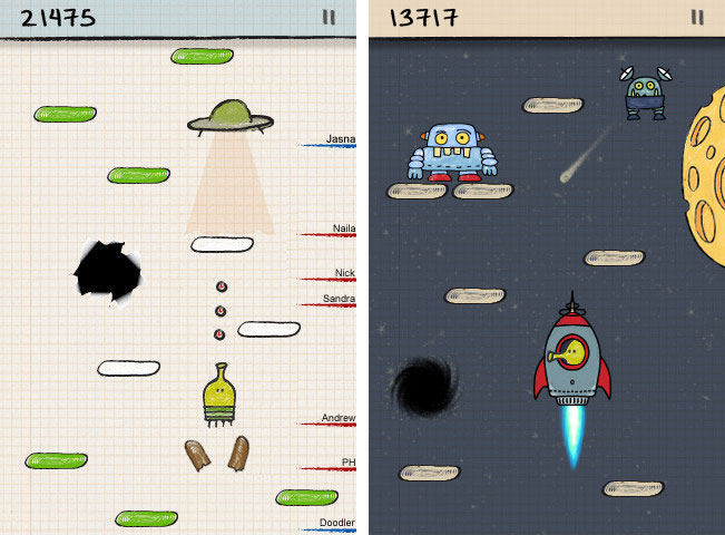 Doodle Jump DC Super Heroes Game (Android & iOS) 