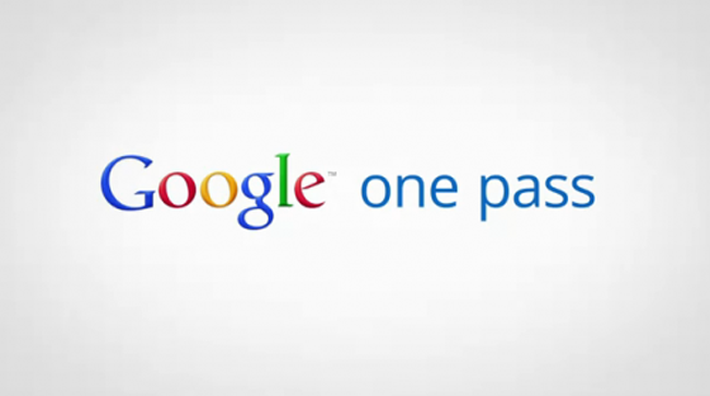 Google-one-pass