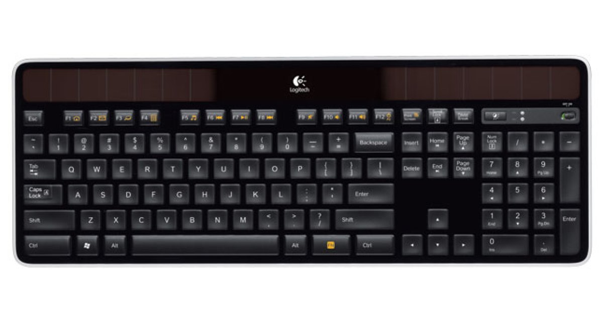 Skriv en rapport logo Forfærdeligt Logitech K750 Wireless Solar Keyboard Review | Digital Trends