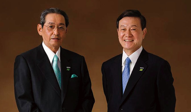 Panasonic chairman and president