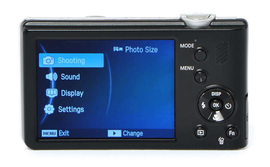 Samsung PL210, cámara compacta de 14,2 megapíxeles