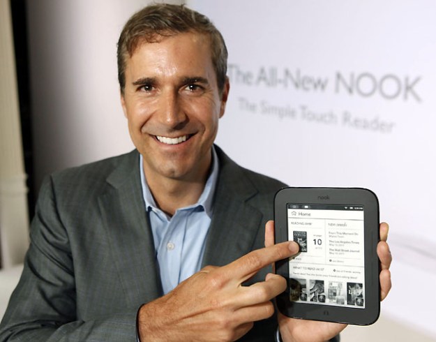 Barnes & Noble Nook Simple Touch eReader (CEO William Lynch)