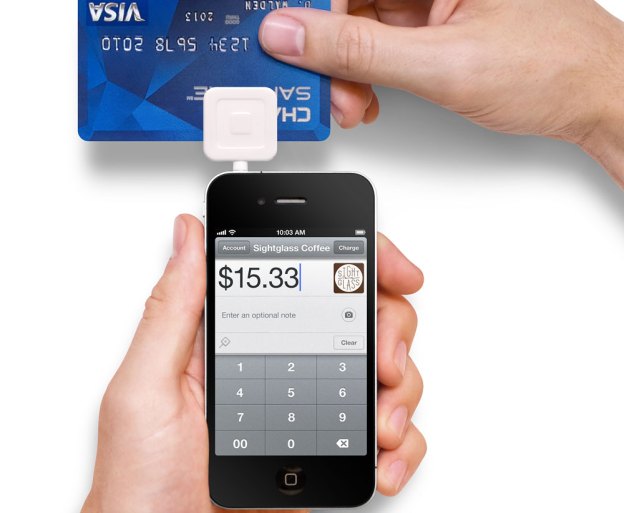 Square credit card reader (iPhone)