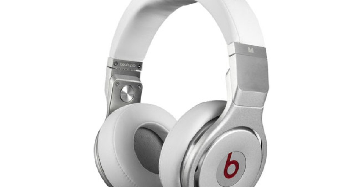 Beats+by+Dr.+Dre+Pro+Over+the+Ear+Headphones+-+Black%2FSilver for sale  online