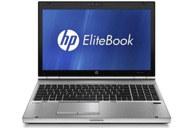 HP EliteBook 8560p front display