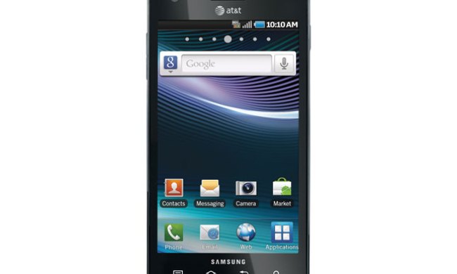 Samsung Infuse 4G front display