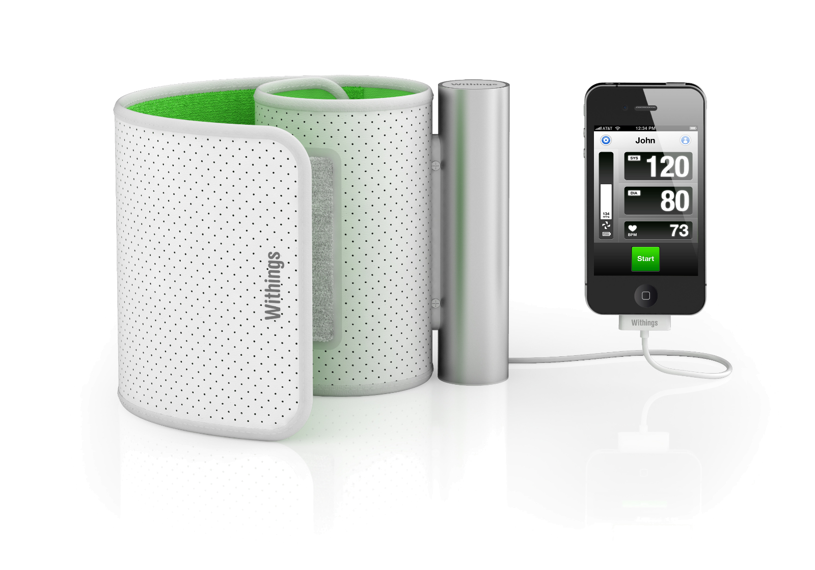 Biceps-On: Withings Blood Pressure Monitor for iPhone, iPad