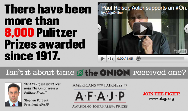 The Onion Pulitzer 