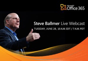 Microsoft Office 365 Webcast