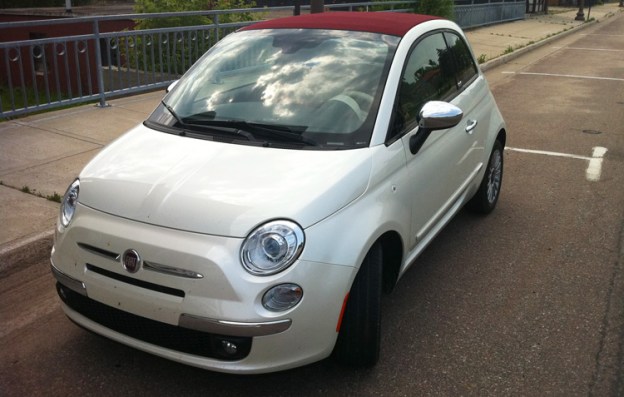 2012 Fiat 500C front right side