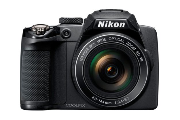 Nikon Coolpix P500 black lens