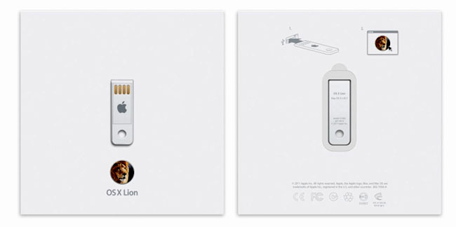 Apple Mac OS X Lion USB stick