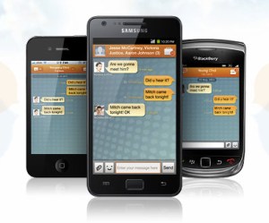 Samsung ChatON handsets