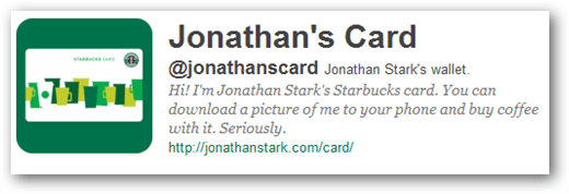 jonathan's starbucks card