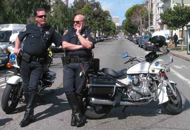 SFPD Motorcycle