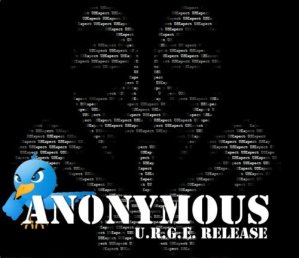 Anonymous Twitter URGE