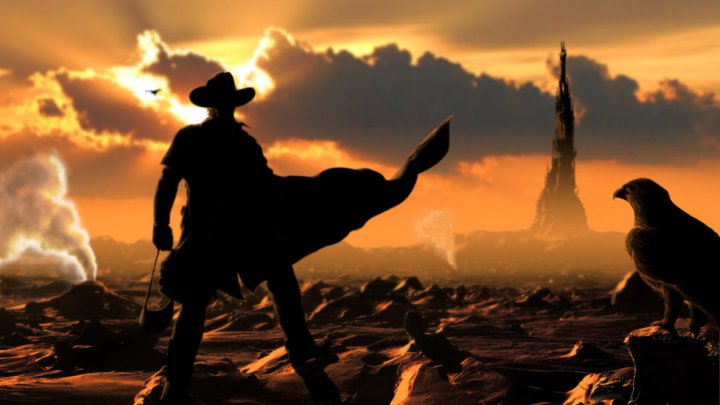 Roland Deschain in a poster for "The Dark Tower."