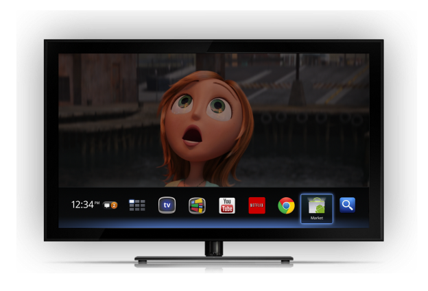 New Google TV UI