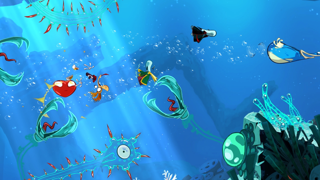 Rayman Origins Review - Rayman Origins Review: No Rabbids Required - Game  Informer