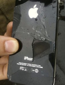 exploded iphone 4
