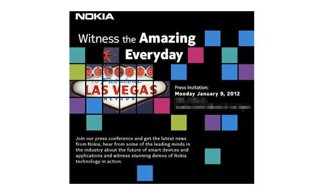 Nokia CES Press Invite