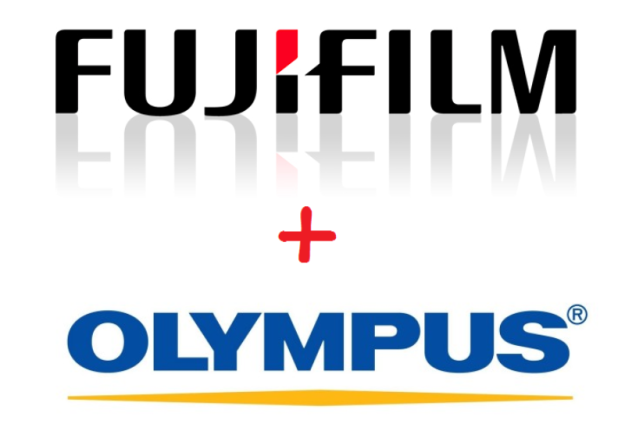 fuijfilm + olympus