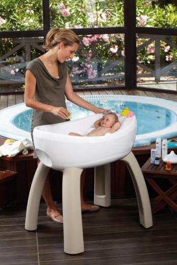 How about a baby jacuzzi for your one percent offspring