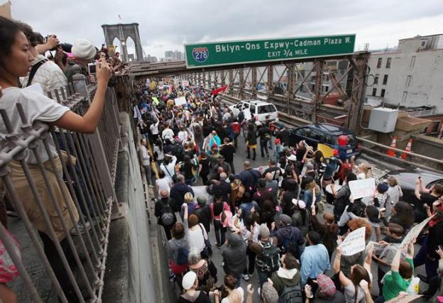 OWS Brooklyn Bridge