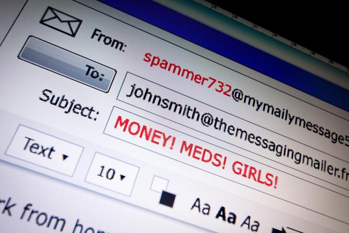 Spam (Money Meds Girls) (Shutterstock Oliveras)