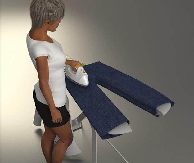 E-Board ironing board concept