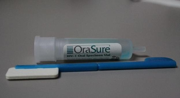 Orasure swab HIV oral test
