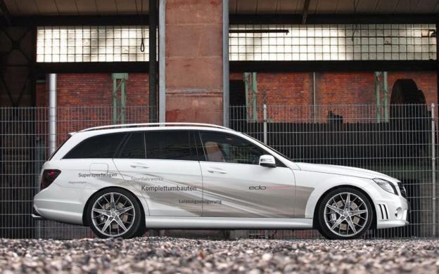 Edo Competition Mercedes-Benz C63 AMG wagon side view